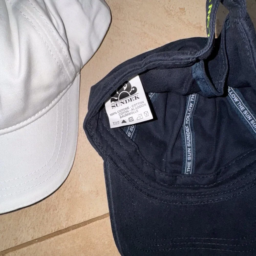 Lot of 2 - SUNDEK BOY BASEBALL CAP-MINI COOPER